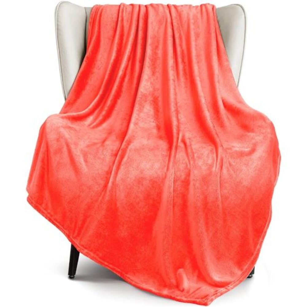New Extra Large Fleece Throw Blanket for Couch, Sofa, 300GSM Super Soft